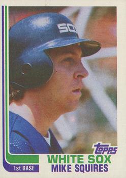 1982 Topps - Blackless #398 Mike Squires Front