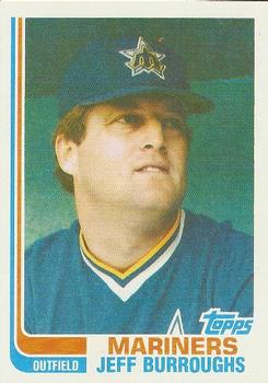 1982 Topps - Blackless #440 Jeff Burroughs Front