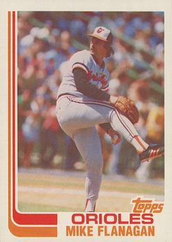 1982 Topps - Blackless #520 Mike Flanagan Front