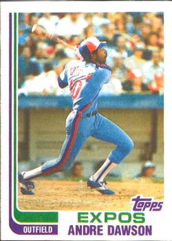 1982 Topps - Blackless #540 Andre Dawson Front