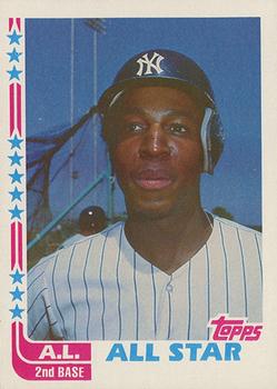 1982 Topps - Blackless #548 Willie Randolph Front