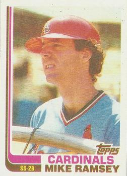 1982 Topps - Blackless #574 Mike Ramsey Front