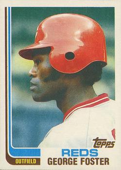 1982 Topps - Blackless #700 George Foster Front