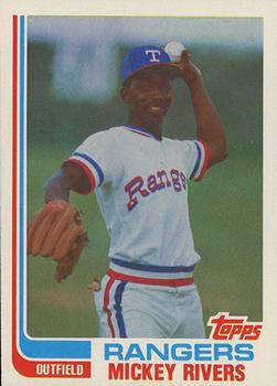 1982 Topps - Blackless #704 Mickey Rivers Front