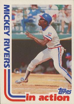 1982 Topps - Blackless #705 Mickey Rivers Front
