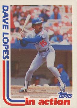 1982 Topps - Blackless #741 Dave Lopes Front