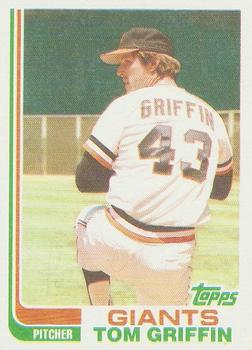 1982 Topps - Blackless #777 Tom Griffin Front