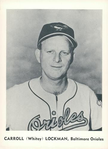 1959 Jay Publishing Baltimore Orioles Set A #NNO Carroll 
