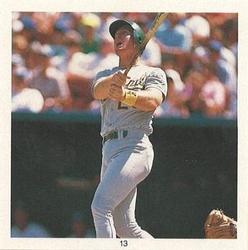 1991 Baseball's Best Home Run Kings Stickers #13 Mark McGwire Front