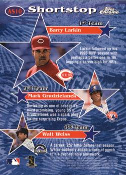 1997 Topps - All-Stars #AS10 Barry Larkin Back