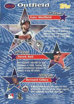 1997 Topps - All-Stars #AS16 Gary Sheffield Back