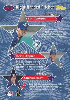 1997 Topps - All-Stars #AS19 Pat Hentgen Back