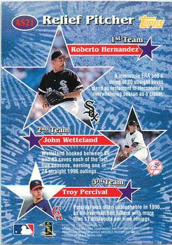 1997 Topps - All-Stars #AS21 Roberto Hernandez Back