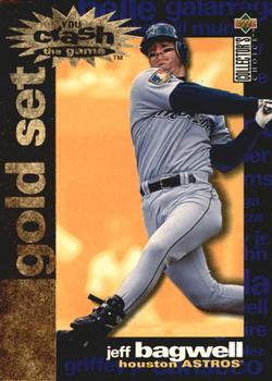 1995 Collector's Choice - You Crash the Game Gold Exchange #CR1 Jeff Bagwell Front