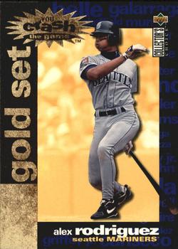 1995 Collector's Choice - You Crash the Game Gold Exchange #CR17 Alex Rodriguez Front