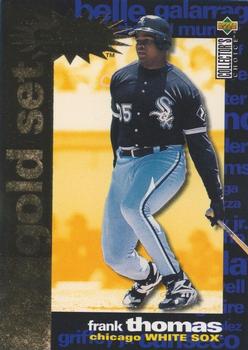 1995 Collector's Choice - You Crash the Game Gold Exchange #CR19 Frank Thomas Front