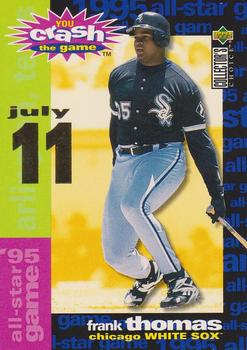 1995 Collector's Choice - You Crash the All-Star Game #NNO Frank Thomas Front