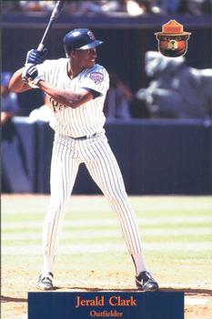 1992 San Diego Padres Smokey #NNO Jerald Clark Front