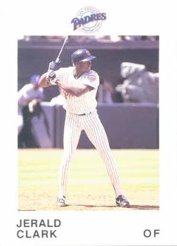 1992 San Diego Padres Police #NNO Jerald Clark Front
