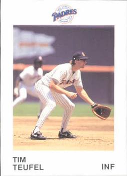 1992 San Diego Padres Police #NNO Tim Teufel Front