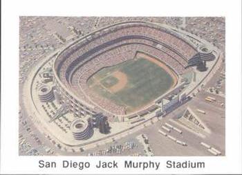 1992 San Diego Padres Police #NNO Jack Murphy Stadium Front