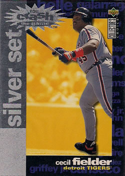 1995 Collector's Choice - You Crash the Game Silver Exchange #CR6 Cecil Fielder Front