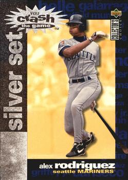 1995 Collector's Choice - You Crash the Game Silver Exchange #CR17 Alex Rodriguez Front