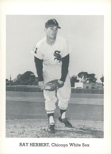 1964 Jay Publishing Chicago White Sox #NNO Ray Herbert Front