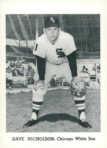 1964 Jay Publishing Chicago White Sox #NNO Dave Nicholson Front