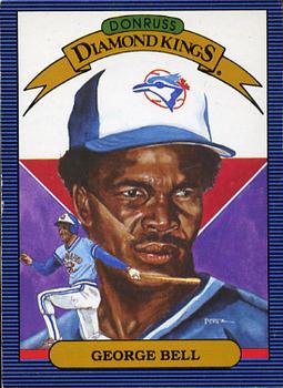 1986 Donruss #4 George Bell Front