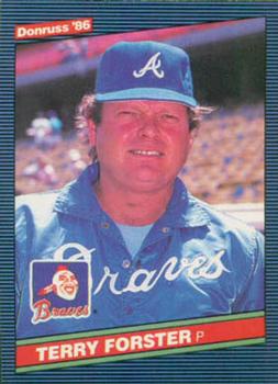 1986 Donruss #432 Terry Forster Front
