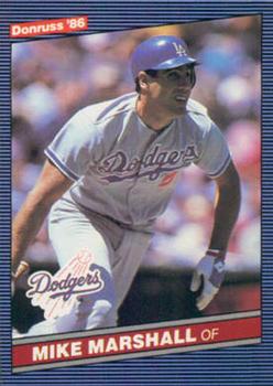 1986 Donruss #52 Mike Marshall Front