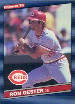 1986 Donruss #81 Ron Oester Front