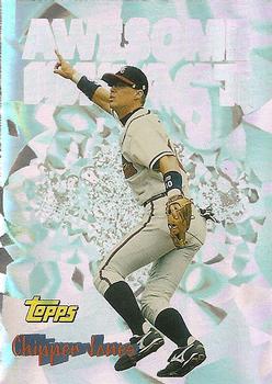 1997 Topps - Awesome Impact #AI9 Chipper Jones Front