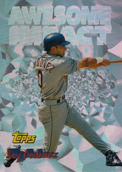 1997 Topps - Awesome Impact #AI13 Rey Ordonez Front