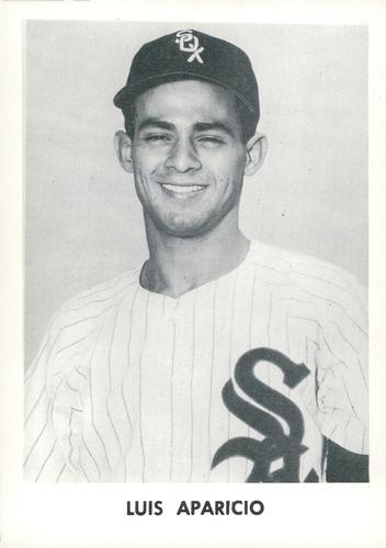 1957 Jay Publishing Chicago White Sox Set B 5x7 #NNO Luis Aparicio Front