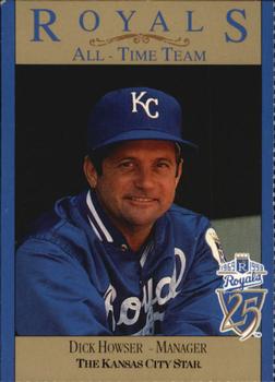 1993 Kansas City Star Royals All-Time Team #NNO Dick Howser Front