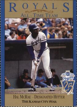 1993 Kansas City Star Royals All-Time Team #NNO Hal McRae Front