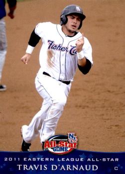 2011 Grandstand Eastern League All-Stars Eastern Division #NNO Travis d’Arnaud Front