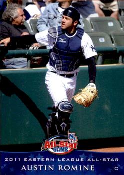 2011 Grandstand Eastern League All-Stars Eastern Division #NNO Austin Romine Front