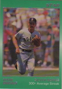 1988 Star Silver #15 Wade Boggs Front