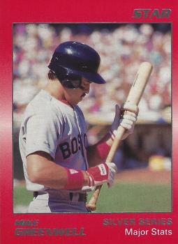 1988 Star Silver #29 Mike Greenwell Front