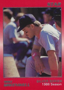 1988 Star Silver #32 Mike Greenwell Front