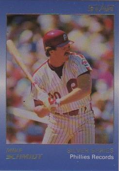 1988 Star Silver #52 Mike Schmidt Front