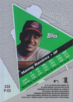 1999 Topps Tek - Pattern 03 #32A Manny Ramirez Back