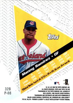 1999 Topps Tek - Pattern 08 #32B Manny Ramirez Back