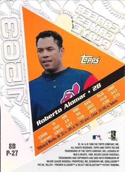 1999 Topps Tek - Pattern 27 #8B Roberto Alomar Back
