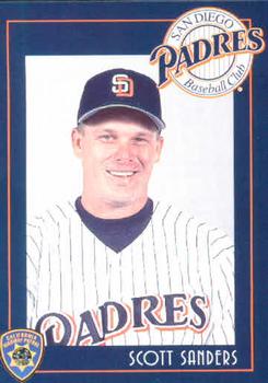 1995 San Diego Padres Police #6 Scott Sanders Front