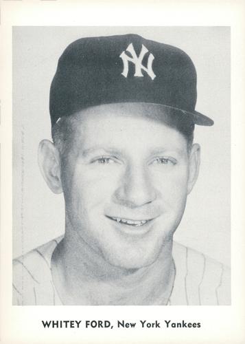 1960 Jay Publishing New York Yankees #NNO Whitey Ford Front