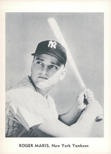 1960 Jay Publishing New York Yankees #NNO Roger Maris Front